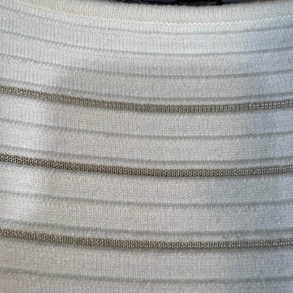 Jessica Howard Ivy 3/4 sleeve sweater dress with sheer details - Picture 9 of 12